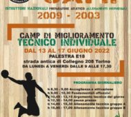 Camp Alta Specializzazione Fronte 1 190x170 - Camp di Alta Specializzazione di Basket!